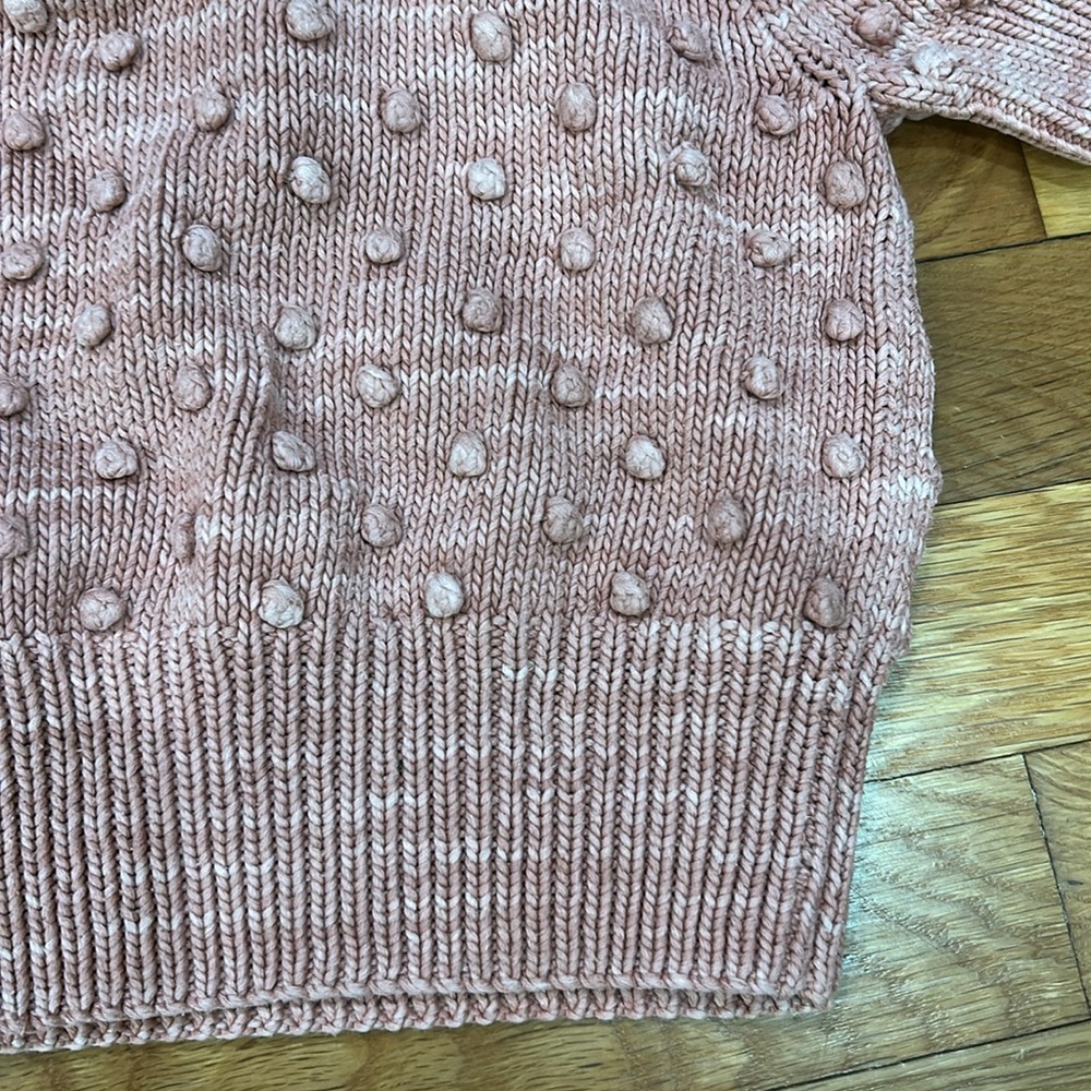 Misha & Puff sweater top 100% Pima cotton Ellie popcorn knit sweater 2Y - Picture 9 of 11